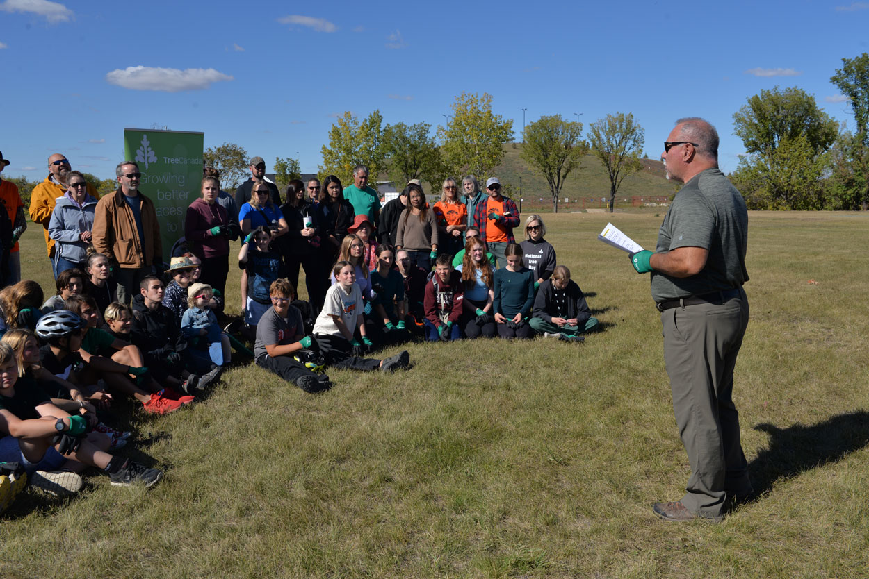 Opening remarks at the 2022 National Tree Day Saskatoon event.
