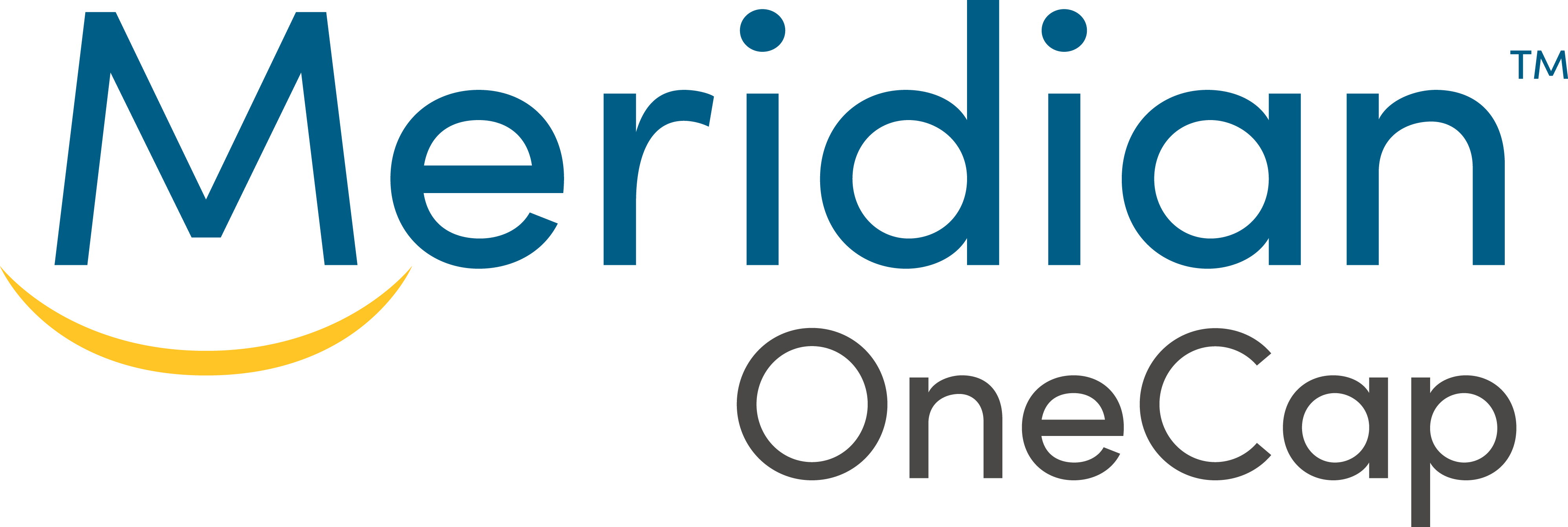 Sponsor logo: Meridian OneCap Logo